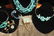 TURQUOISE-TYPE VINTAGE/MODERN BRACELETS & NECKLACE - 4