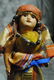 ANTIQUE FRENCH BLACK BISQUE HEAD DOLL - 2