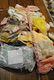 LARGE LOT OF AMERICAN CHARACTER/ANTIQUE DOLL CLOTHING.