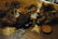 LOT OF DOLL ITEMS..SILVER MESH PURSE, DOLL WIGS, PATES