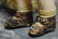 ORIGINAL ANTIQUE DOLL SHOES FOR JUMEAU BEBE - 2