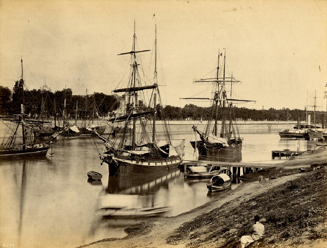 FRANCIS FRITH.  Scene near Seville, Spain. Albumen (1 of 4)