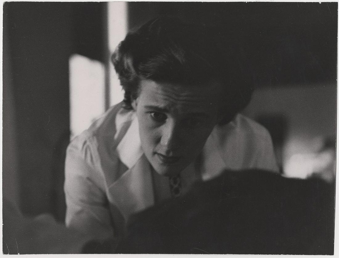 Ed Feingersh. Doctor with a Patient: Ed Feingersh. Doctor with a patient. Vintage gelatin silver print, ca. 1940, from an illustrated article Feingersh made for McCALL’S magazine on “A Day in the Life of a Woman Doctor.” Excellent