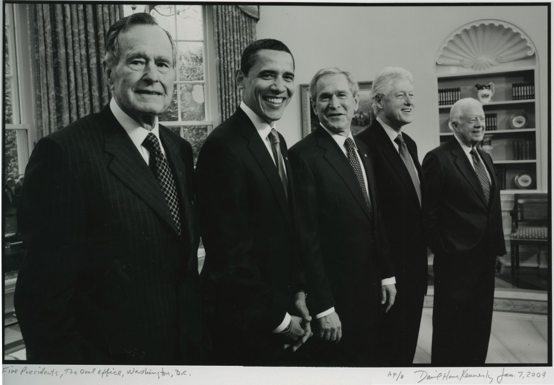 David Hume Kennerly, ”Five Prresidents, Oval Office, (1 of 1)