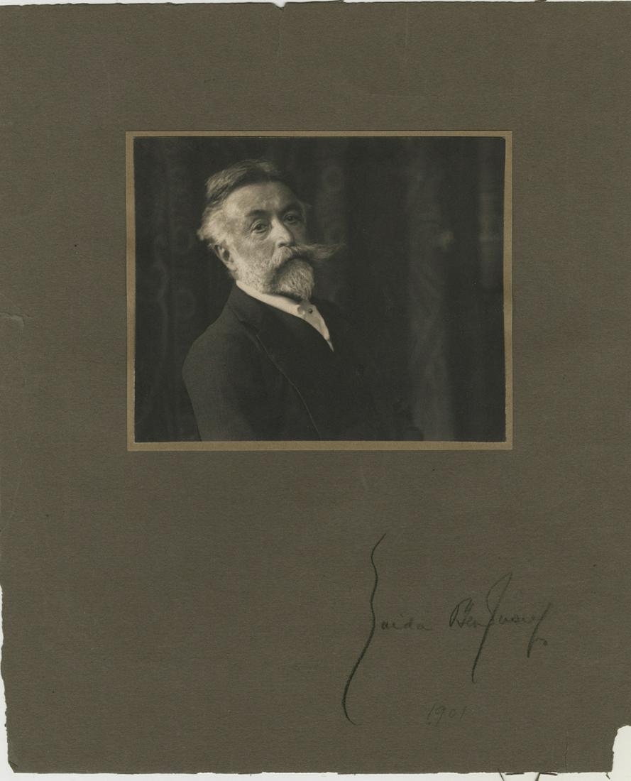 Thomas Nast by Zaida Ben-Yusuf.: In the recent upsurge of interest in women photographers, Ben-Yusuf should be much more widely known and appreciated. Her photographs are included in the Alfred Stieglitz Collection at the Museum of M