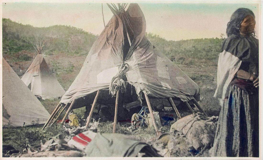 6 PHOTOS OF MESCALERO APACHE.