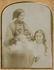 TWO WOMEN, ¼ PLATE CALOTYPE IN A CASE.
