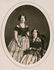 ALBUMEN PORTRAIT OF SISTERS BY GERMON.