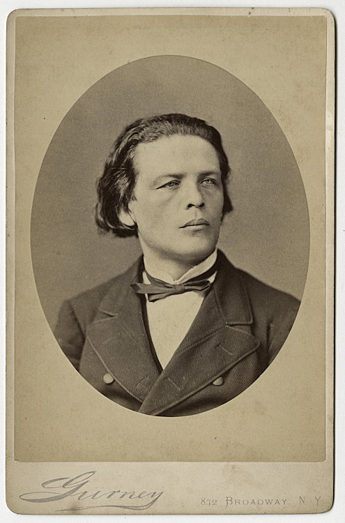 Anton Rubenstein, piano virtuoso and composer.: Anton Rubenstein, piano virtuoso and composer. He was Tchaikovsky’s composition teacher. By Gurney.
