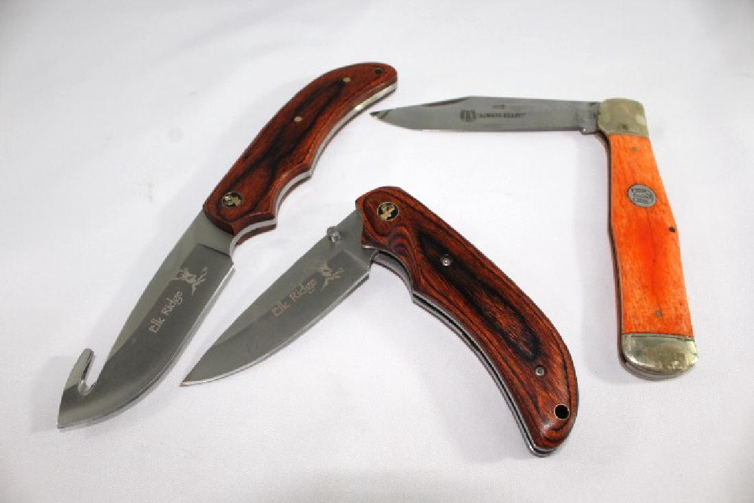 Rough Rider and 2 Elk Ridge Knives (1 of 1)