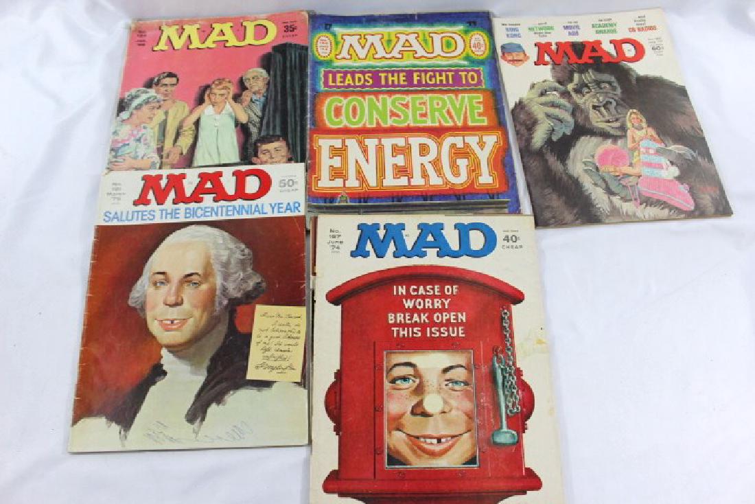 Lot of 5 Vintage Mad Magazines (1 of 1)