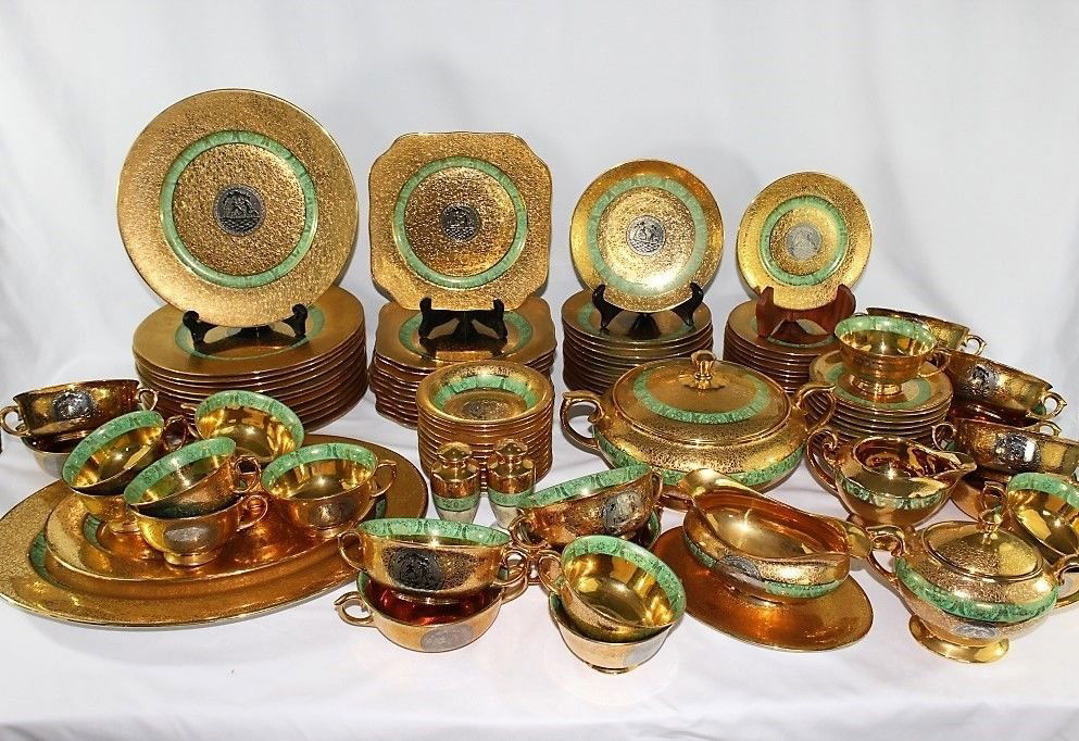 12 Place Setting Le Mieux China 24 Karat Gold Apr 22 17 Auctions By Adkins Llc In Fl 12 Place Setting Le Mieux China 24 Karat Gold Apr 22 17 Auctions By Adkins Llc In Fl