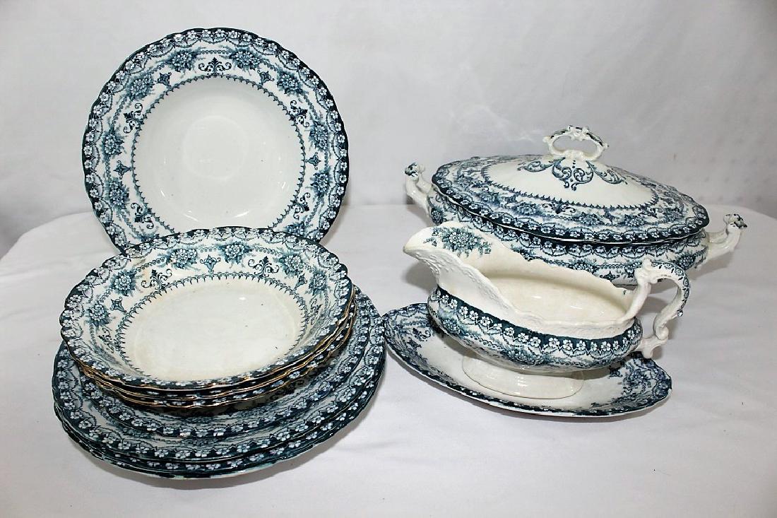 Antique JHW (Weatherby) & Sons China - Maltese Pattern (1 of 1)