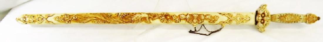 Stanless Steel Long Sword with Asian Design (1 of 4)