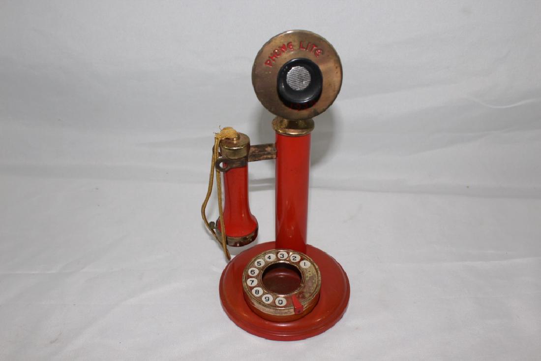 Vintage 1929 Phone Lite - Lighter /Ashtray (1 of 3)