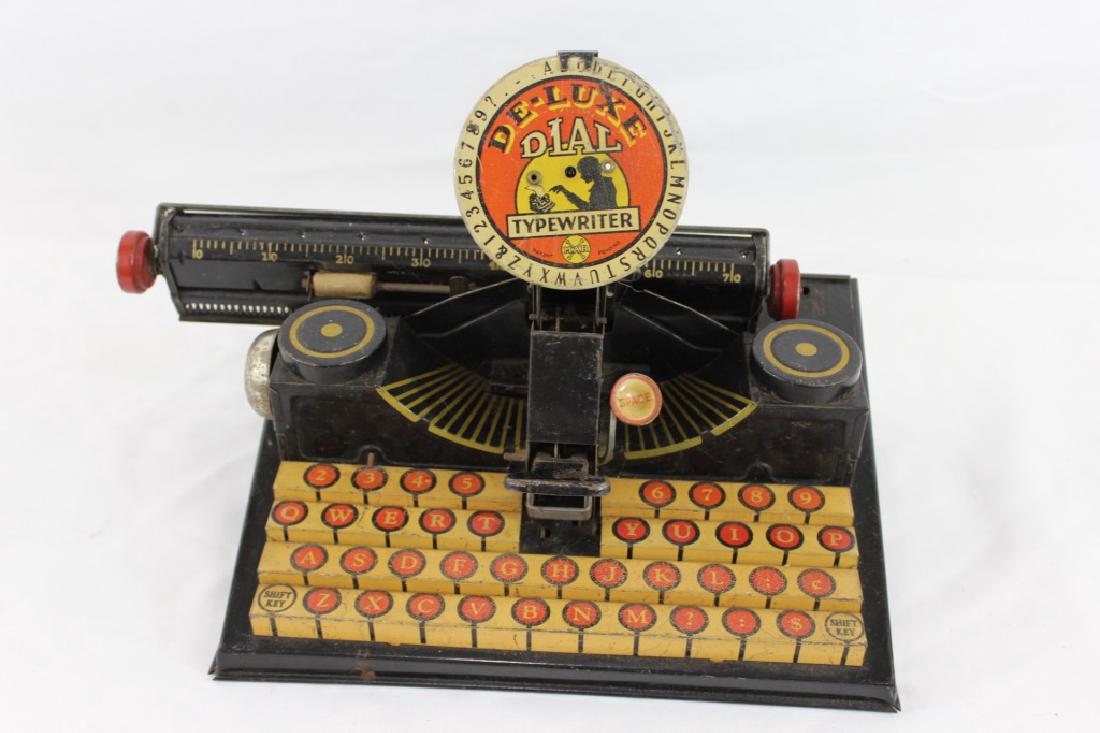 Deluxe Dial Typewriter - 1940s (1 of 2)