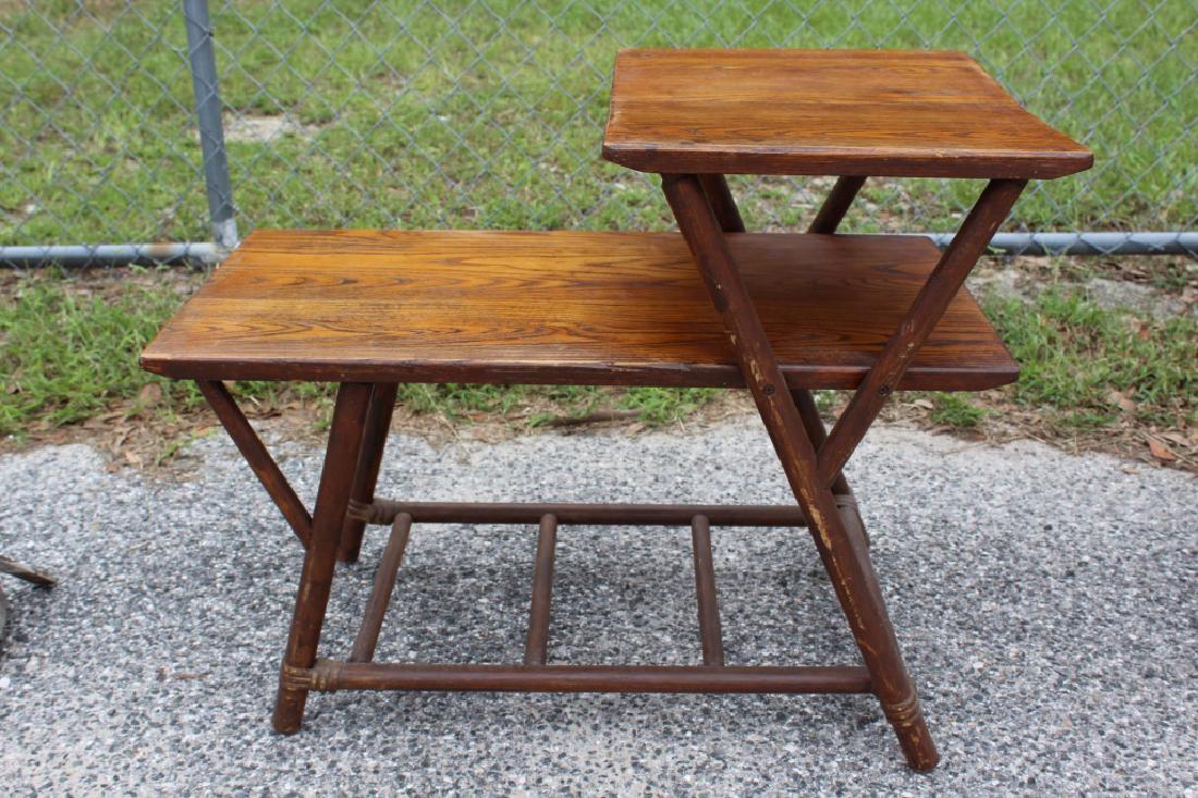 Wooden step end table (1 of 2)