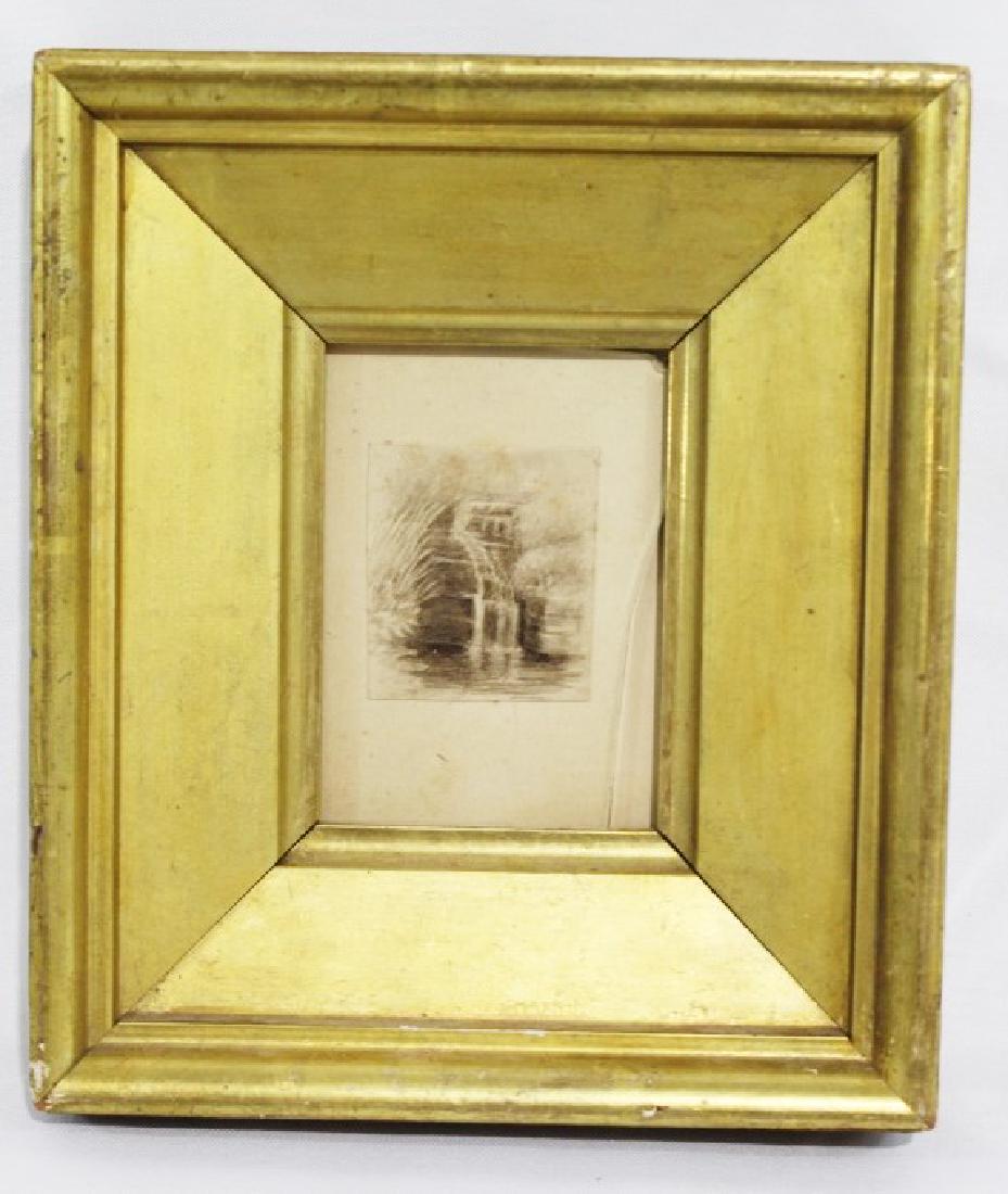 Unsigned Ink Sketch - Catskills c.1860s (1 of 2)