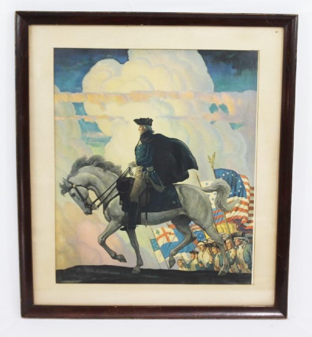 Print of George Washington after NC Wyeth (1 of 3)