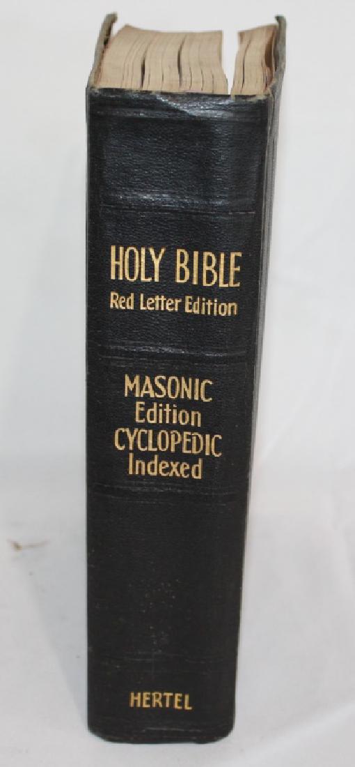 Holy Bible Masonic Edition Cyclopedic Indexed (1 of 2)