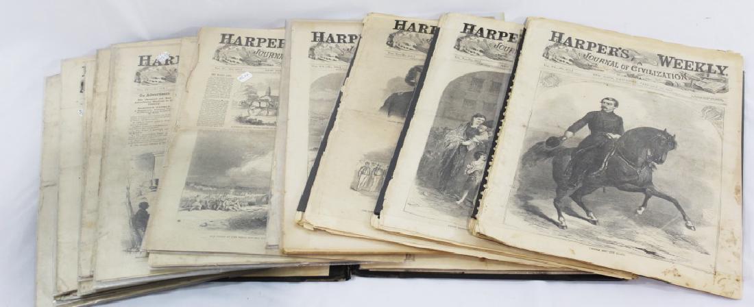 Lot of 21 Harpers Weekly - Journal of Civilization (1 of 2)