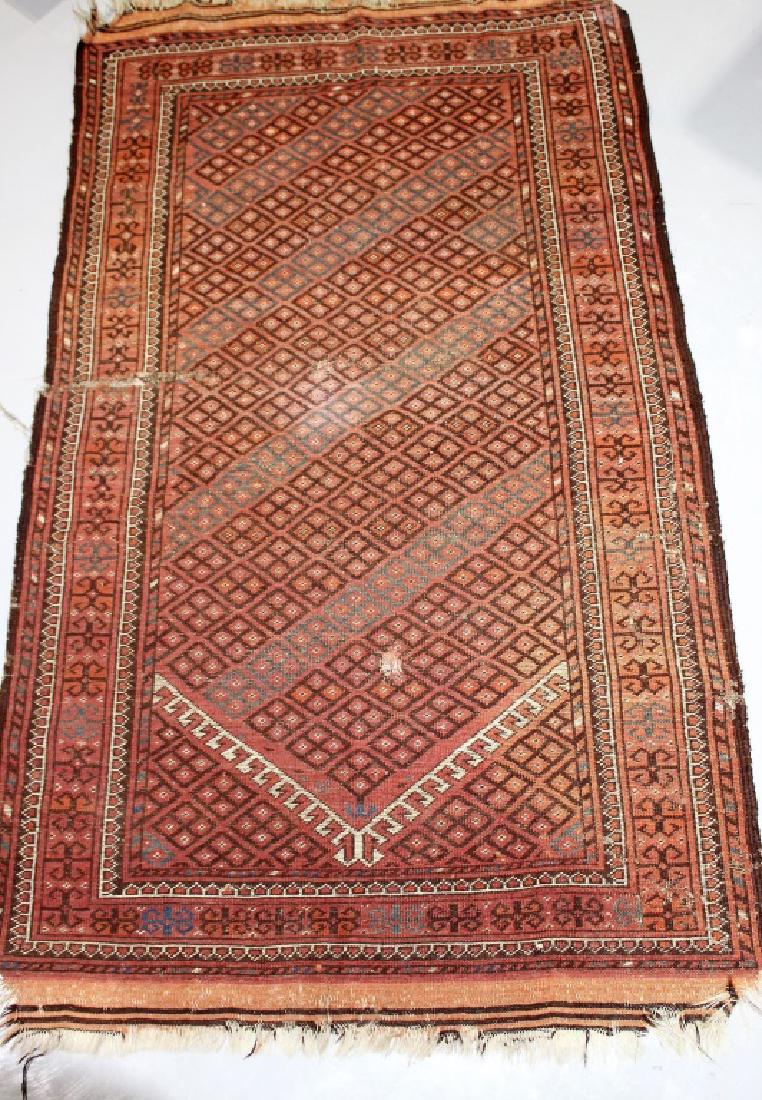 Antique Hand Woven Floor Rug - Middle Eastern? (1 of 1)