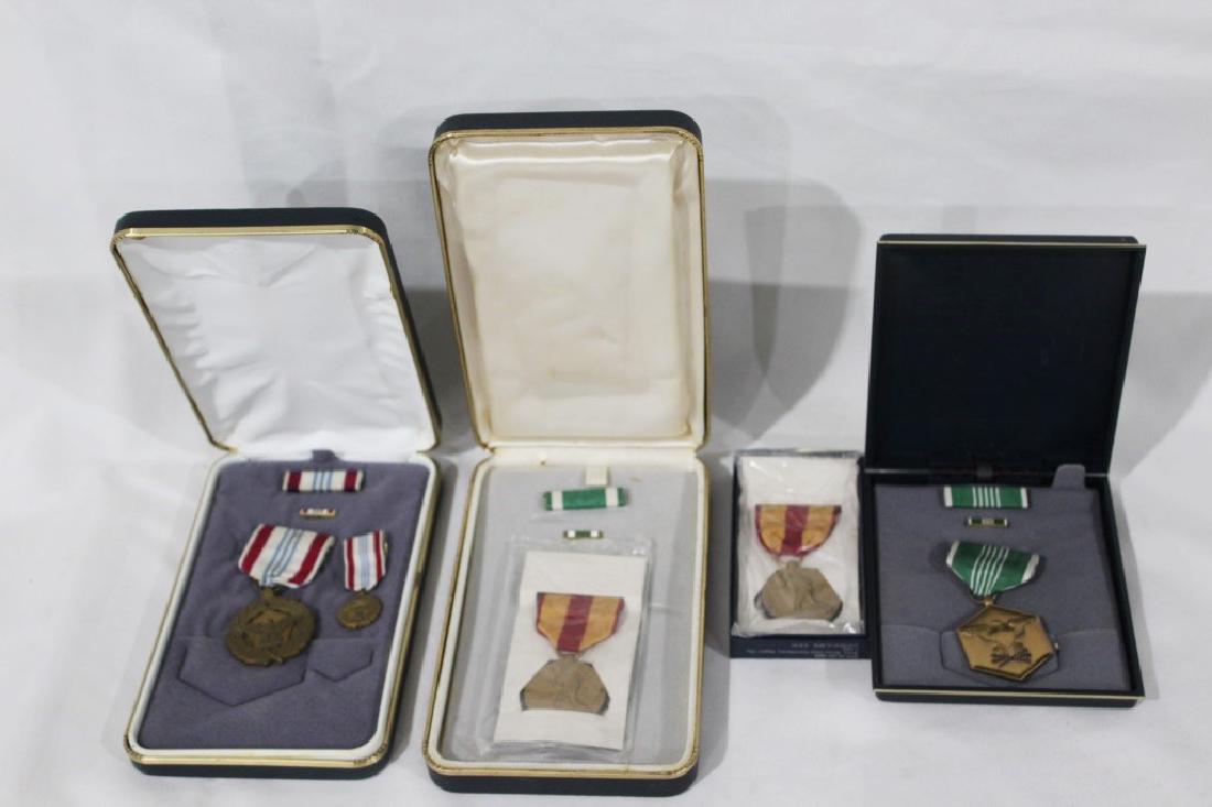 US Marines Expeditious Medal; Defense Meritorious (1 of 3)