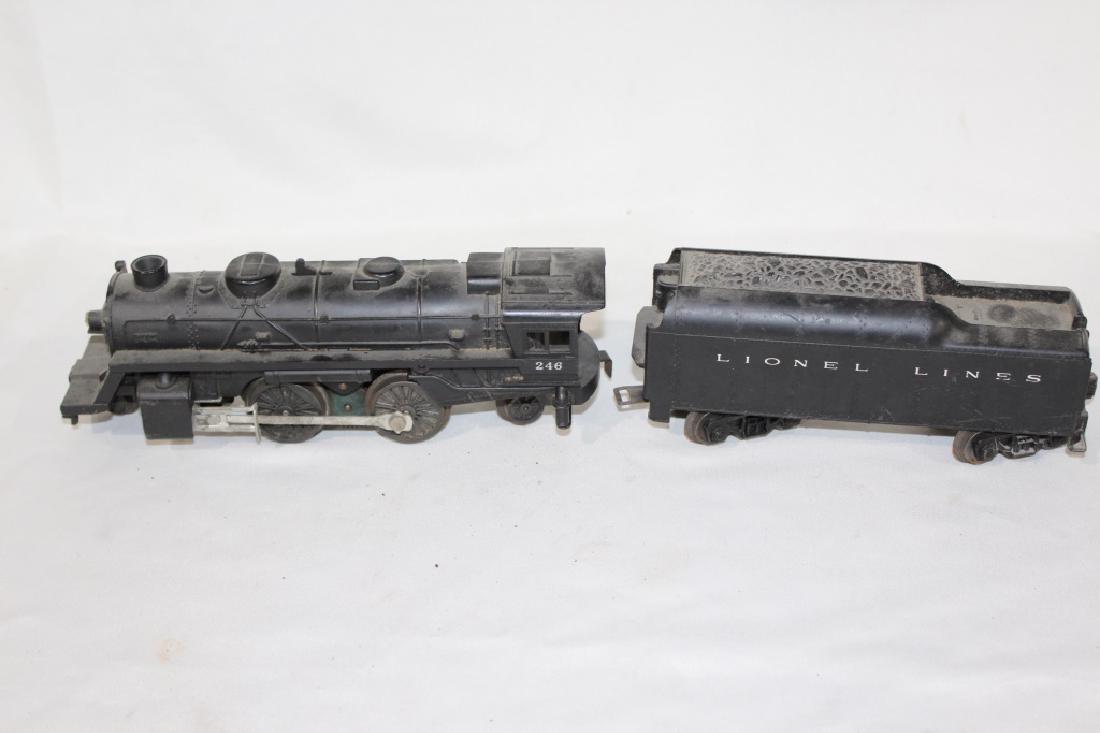Lionel Train Locomotive 246 with Tender: locomotive 246 with tender