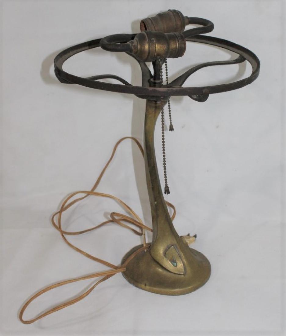 Vintage Art Deco Brass Lamp Base (1 of 4)