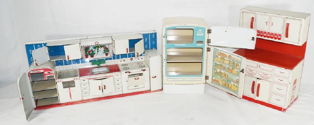 3 Piece VTG Metal Kitchen Toy Lot (1 of 4)