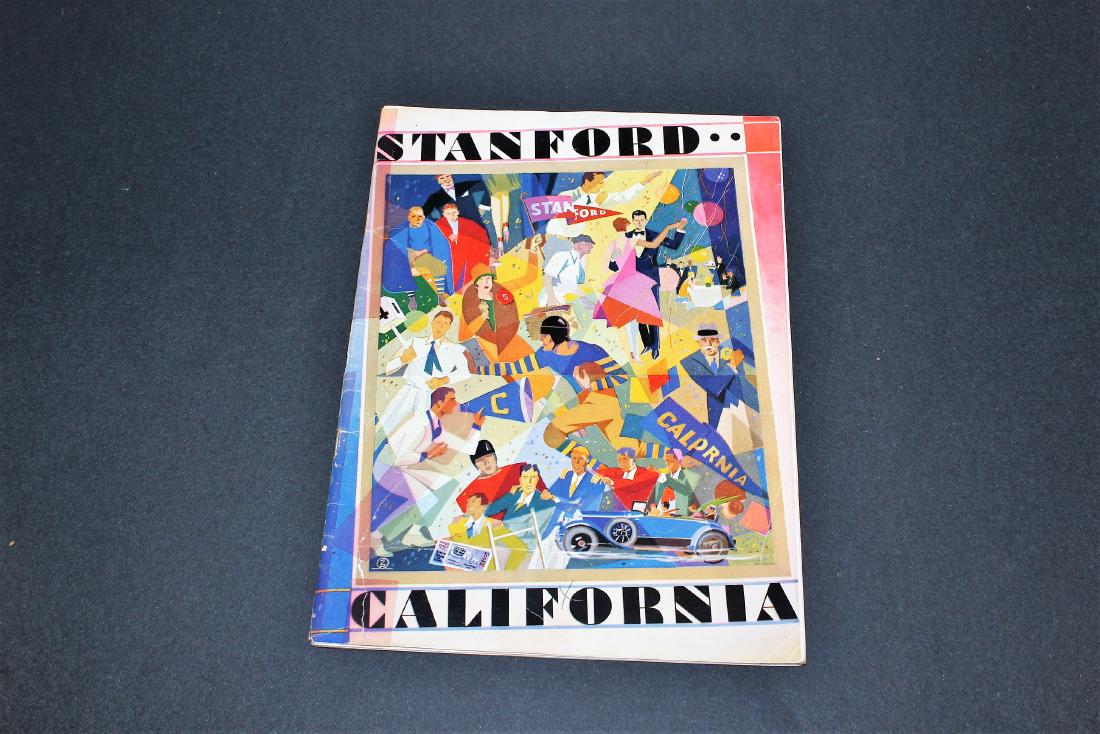 1928 - Stanford vs. California Football Program (1 of 3)