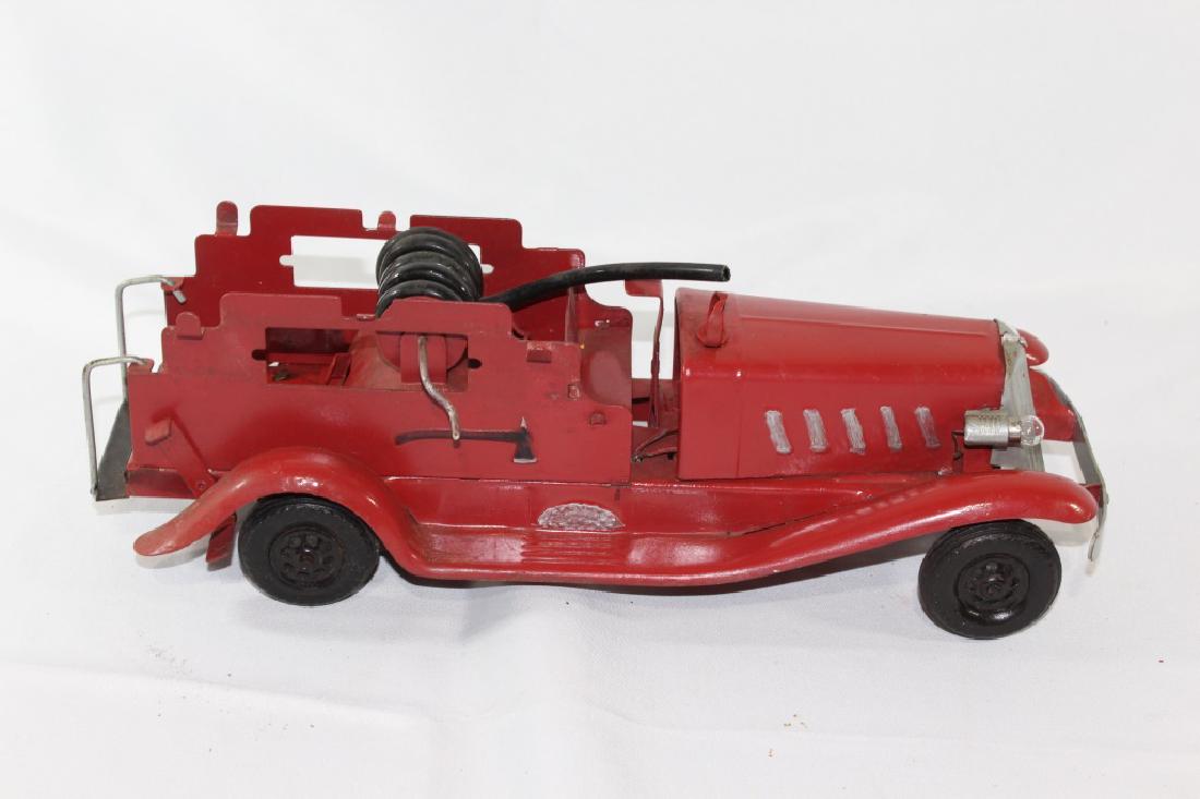 Vintage Red Marx Fire Truck (1 of 3)