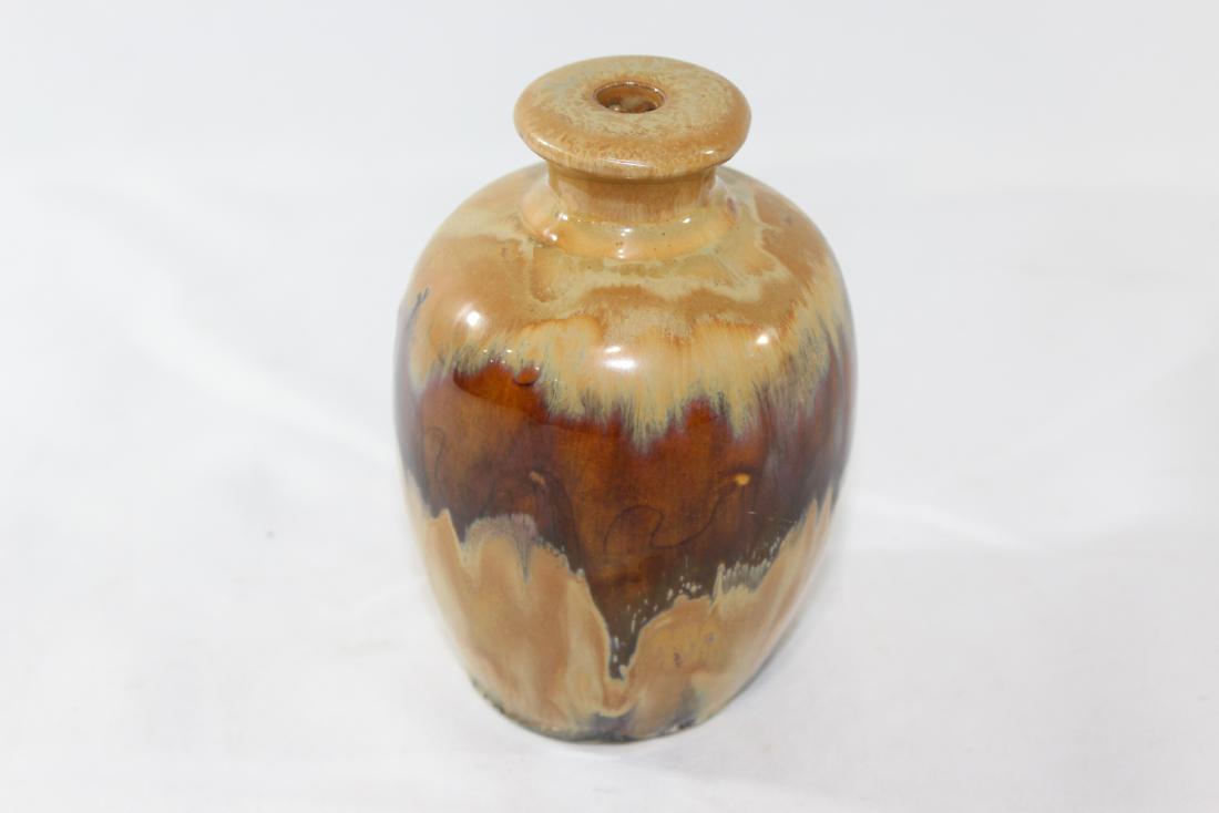 Brush McCoy Brown Glaze Vase (1 of 3)