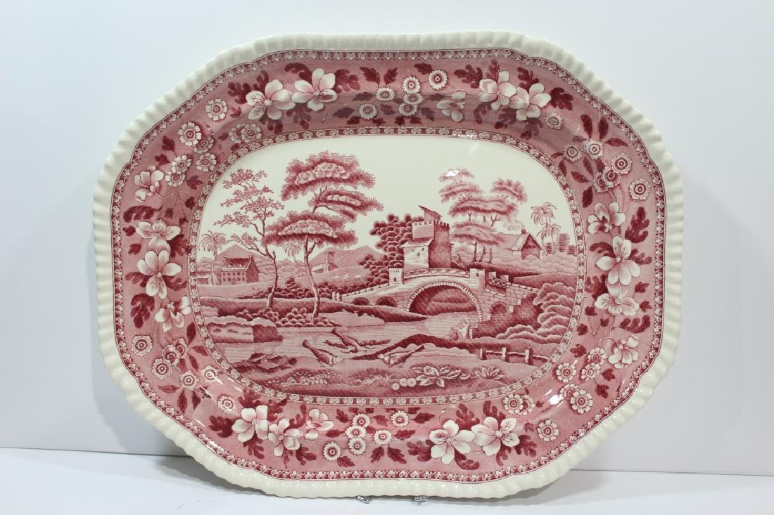 Large Serving Platter CopeLand SpodesTower (1 of 1)