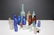 Large lot of antique apothecary bottles