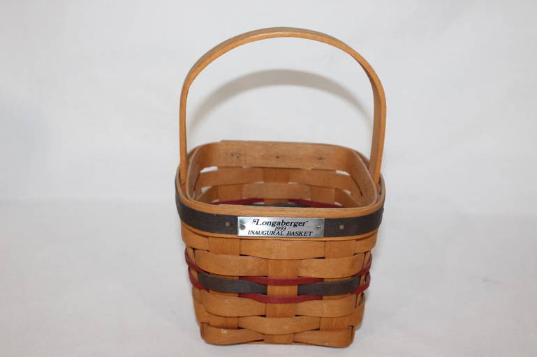 1993 Longaberger Inaugural Basket Dec 05, 2020 Auctions by Adkins