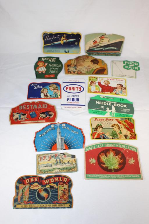 10+ Vintage Sewing Needle Books - Nice! (1 of 4)