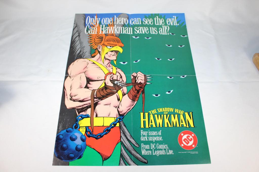 1984 DC Comics Poster - Hawkman 16 x 22 (1 of 3)
