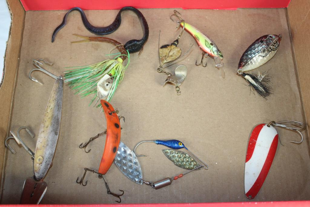 Lot of Fishing Lures: as pictured