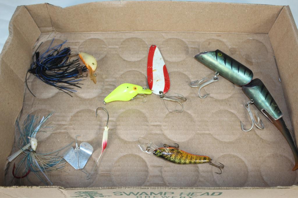 Lot of Fishing Lures: as pictured