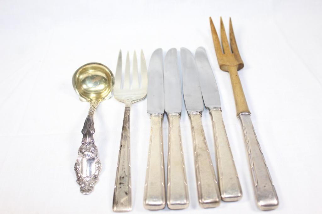 7 pc. Sterling Flatware Lot Mixed (1 of 5)