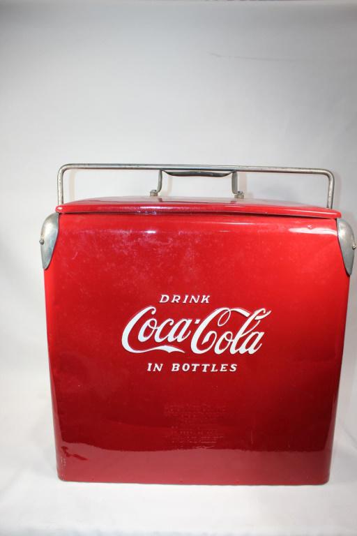1950s Action MFG Co Coca-Cola Red Cooler (1 of 4)