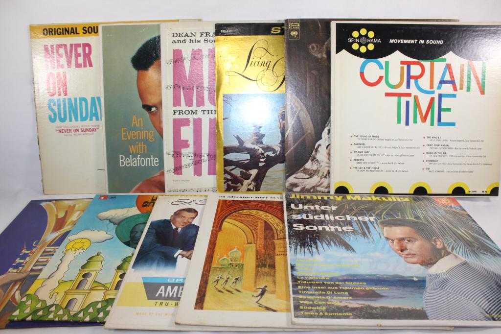 MISC. LOT OF 11 VINYL RECORDS (1 of 1)