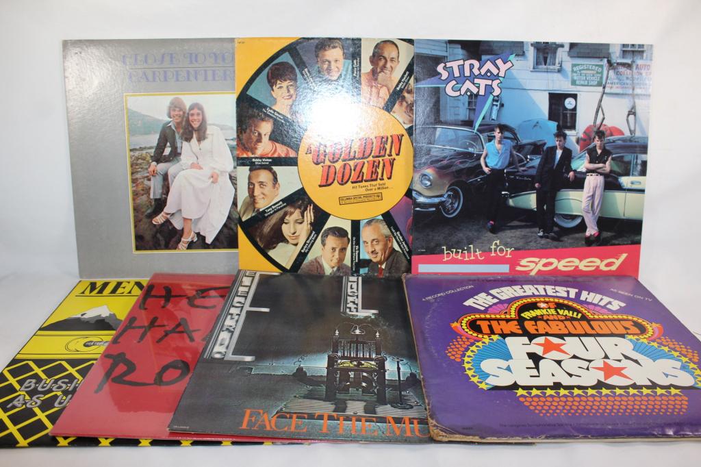 MISC. LOT OF 7 VINYL RECORDS (1 of 1)