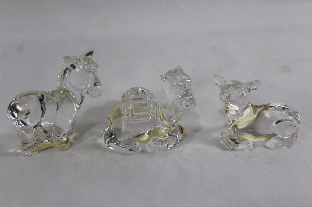 MARQUIS WATERFORD CRYSTAL NATIVITY ANIMALS (1 of 6)