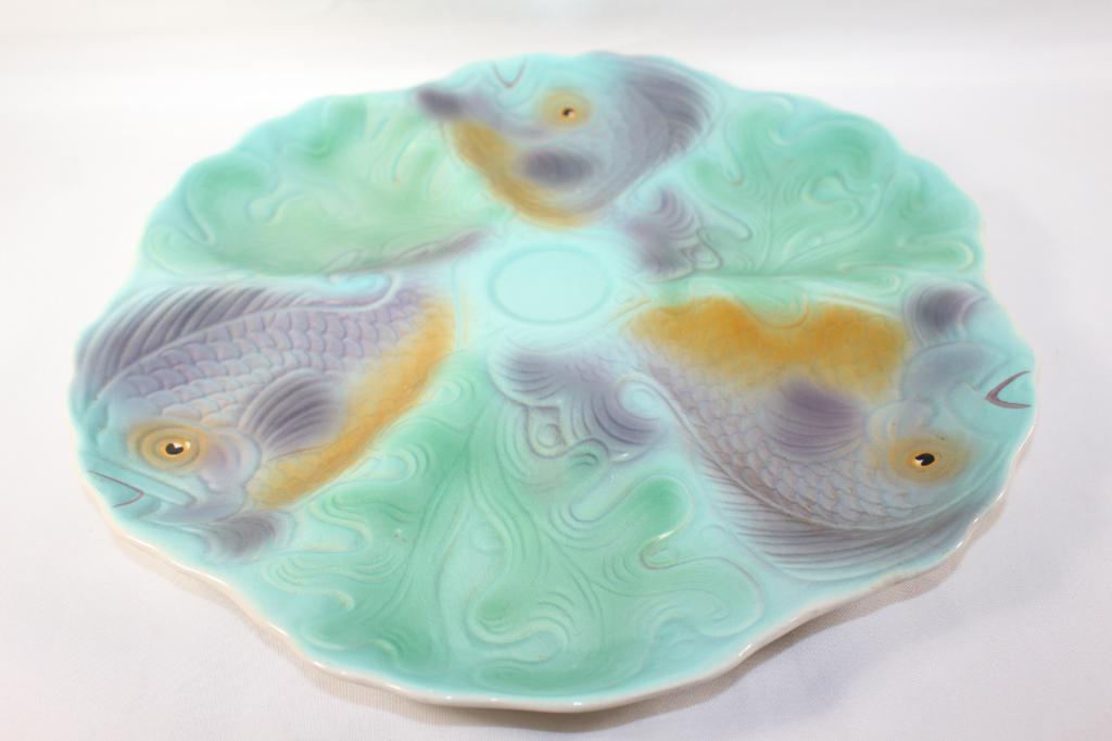 VINTAGE SHORTER & SON FISH PLATTER (1 of 2)