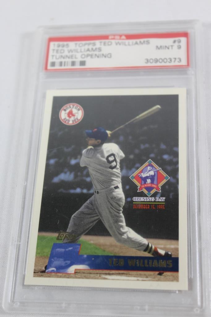 1995 TOPPS TED WILLIAMS #9 PSA 9 (1 of 2)