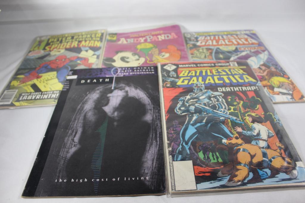 5 COMIC BOOK LOT-MARVEL, DC, ETC (1 of 3)