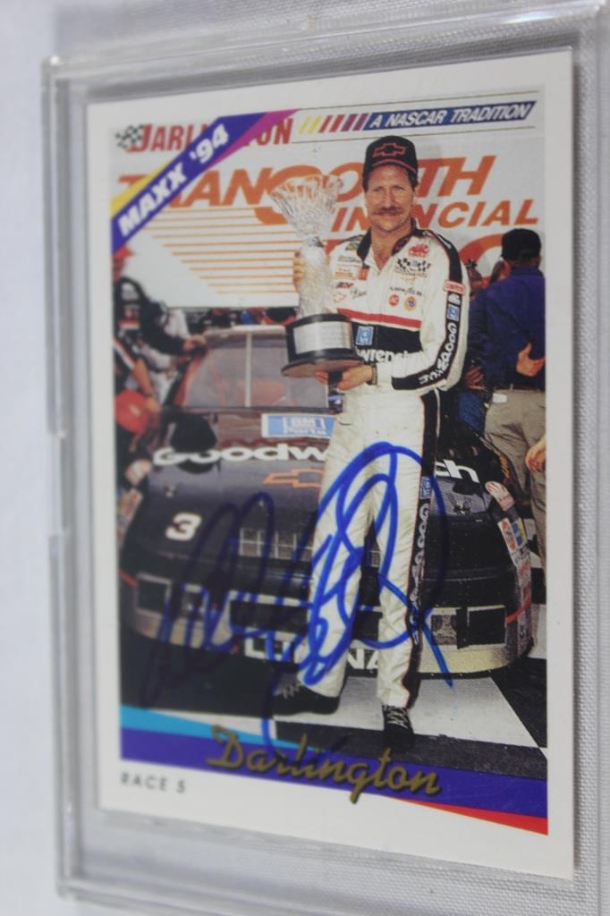 SIGNED 1994 DALE EARNHARDT SR CARD (1 of 2)