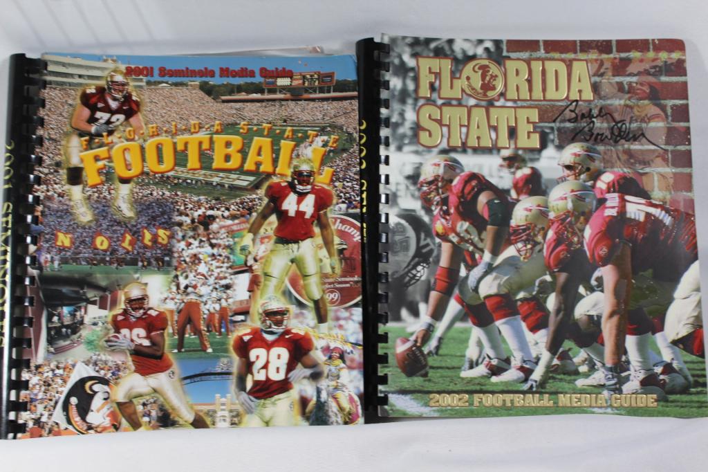2 FSU SEMINOLES MEDIA GUIDES 2001-02 (1 of 5)